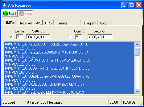 NMEA Window