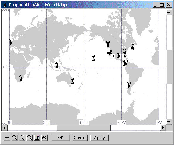 World Map Window