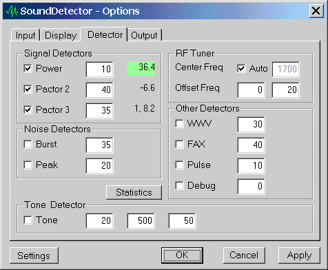 Detector Windowl